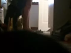 Kilat di kamar mandi dengan istri sebelum pergi keluar